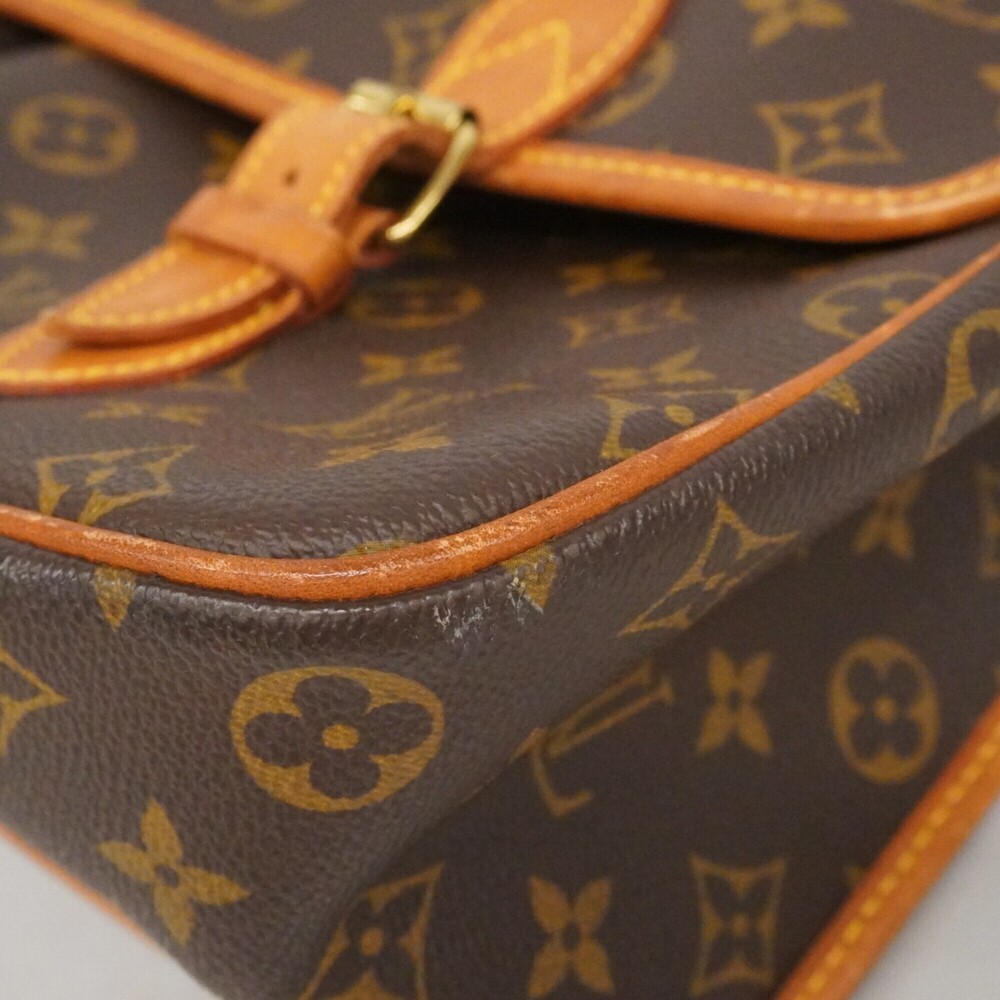 LOUIS VUITTON Brown Monogram Shoulder Bag - Picture 11 of 14